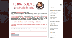 Desktop Screenshot of fermat-science.com